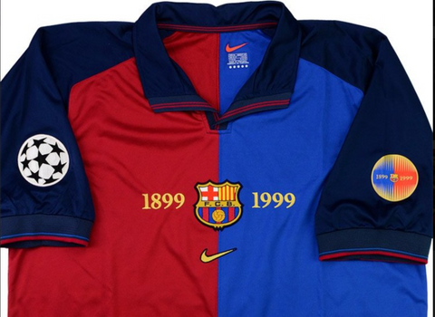 1999-00 Barcelona Home Shirt