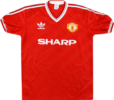 1986-87 Manchester United Home Shirt