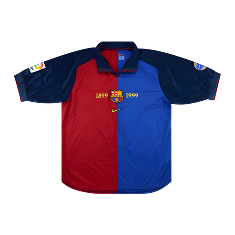 1999-00 Barcelona Home Shirt