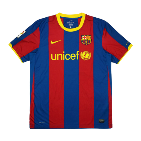 2010-11 Barcelona Home Shirt Xavi #6