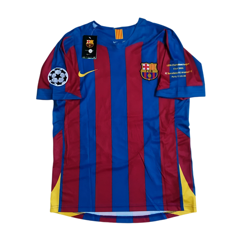 2005-06 Barcelona Home Shirt Ronaldinho #10