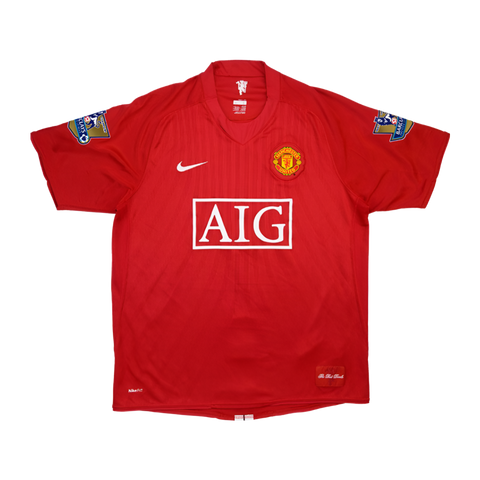 2007-08 Manchester United Home Shirt