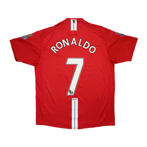 2008-09 Manchester United Home Shirt Ronaldo #7