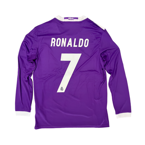 2016-17 Real Madrid Away Shirt Ronaldo #7
