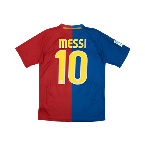 2008-09 Barcelona Home Shirt Messi #10