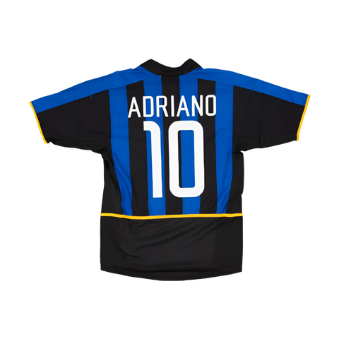 2002-03 Inter Milan Home Shirt Adriano #10