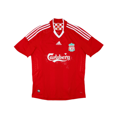 2008 Liverpool Home Shirt Gerrard #8