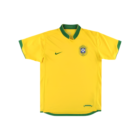 2006 Brazil Home Shirt Ronaldinho #10