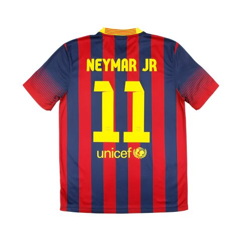 2013-14 Barcelona Home Shirt Neymar #11