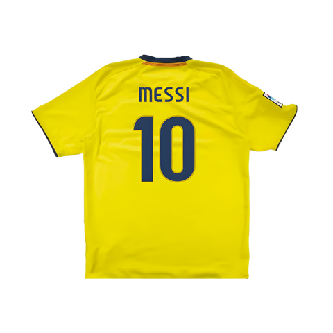 2008-09 Barcelona Away Shirt Messi #10