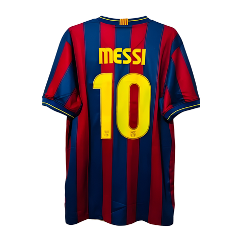 2009-10 Barcelona Home Shirt Messi #10