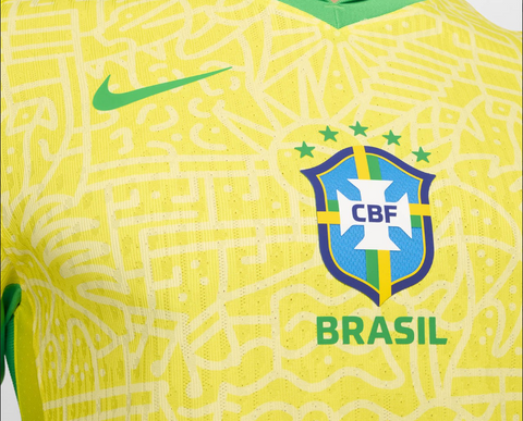 Camiseta Local Selección Brasil 2024