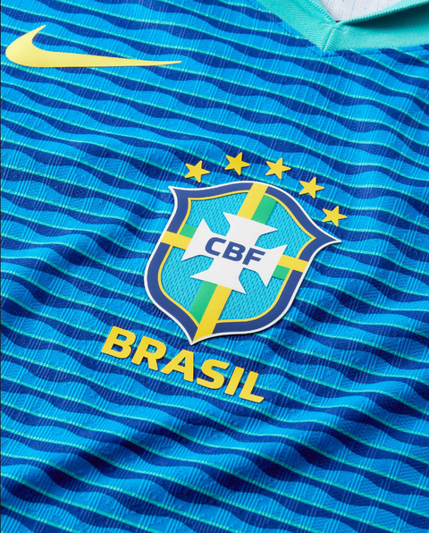 Camiseta Visitante Selección Brasil 2024