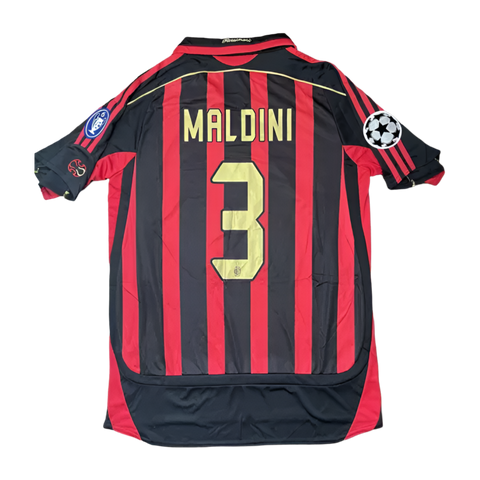 Milan Maldini 2006/07 Retro Shirt