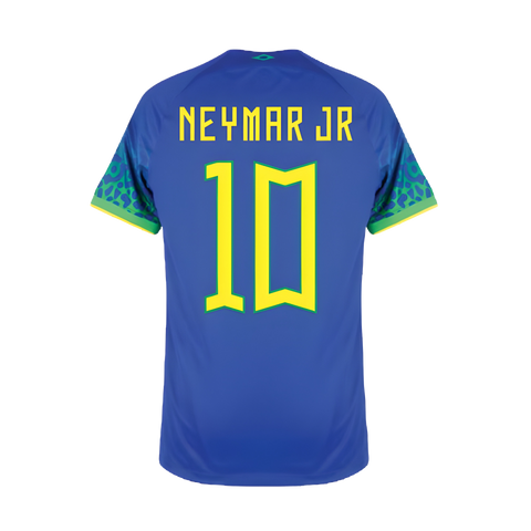 Camiseta Visitante Neymar 2023 Brasil